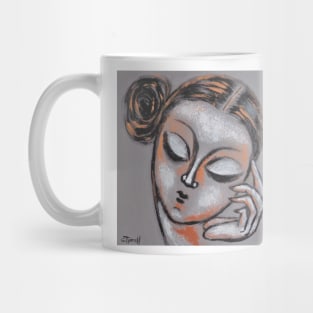 Thinking Muse - Portrait Mug